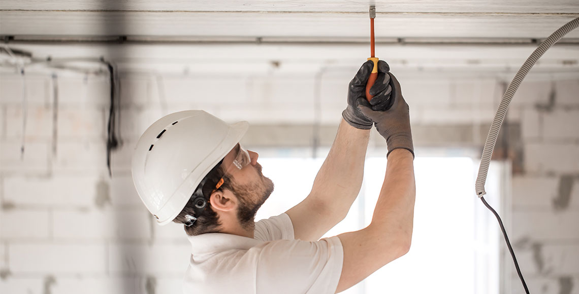 Impianto radiante a soffitto