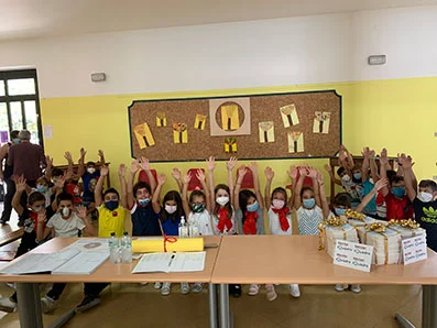 bambini della scuola primaria Lidia Plastina Pizzuti