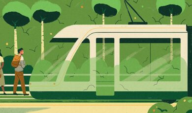 trasporti pubblici green iquadro