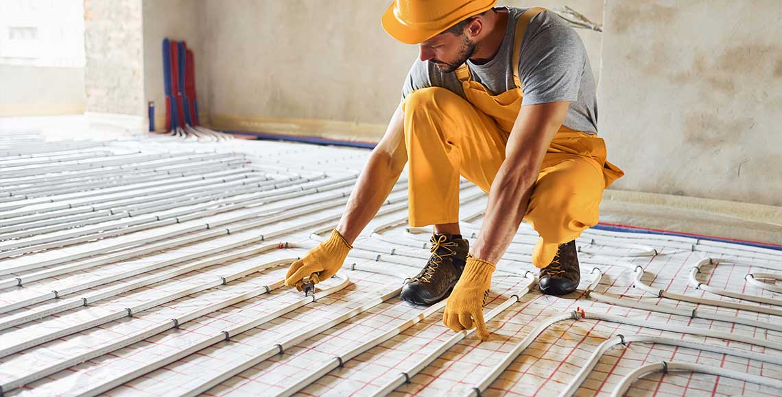 Raffreddamento a pavimento